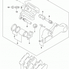 DR650SE Задний суппорт