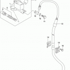 DR,Z400SM Главный тормозной цилиндр