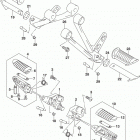 DL1000A,XA Подножки