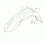 RMX450Z Переднее крыло