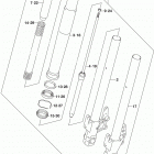 VZ1500 Передняя вилка