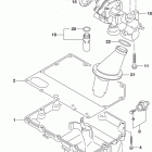 GSX R750 Oil pan  /  oil pump