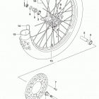 RM85 Front wheel (rm85l7 p03)