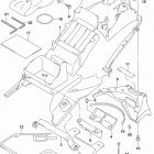 GSX1300R,A Rear fender (gsx1300ral7 e33)