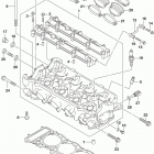 GSX1300R,A Cylinder head (gsx1300ral7 e03)