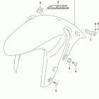 GSX S1000, A Front fender (gsx-s1000al7 e03)