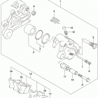 DL650A Задний суппорт