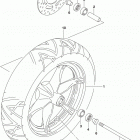 UH200,A Переднее колесо