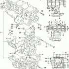 GSX S1000FA Картер двигателя