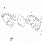DL1000A,XA Speedometer (dl1000al8 e28)