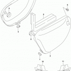 TU250X Обтекатель рамы