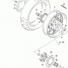 DL650A Rear wheel (dl650xal7 e33)