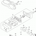 GSX S1000, A Задний фонарь