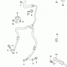 GSX S1000, A Front brake hose (gsx-s1000l7 e33)