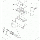 SV650,A Front master cylinder (sv650l7 e33)