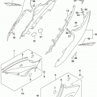 GSX S1000FA Frame cover (ysf)