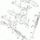 VL800 Распределительный вал  /  клапана