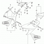 GSX R750 Side cowling (kgk)