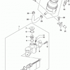 GSX R750 Front master cylinder (gsx-r750l7 e33)