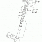 DL1000A,XA Steering stem (dl1000al8 e28)