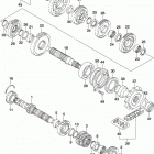 GSX,R600 Трансмиссия