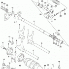 GSX250R Механизм  переключения передач