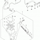 GSX1300R,A Clutch hose (gsx1300ral7 e03)