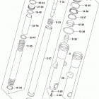VL1500 Front fork damper (vl1500bl7 e33)