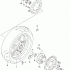 SV650,A Rear wheel (sv650l7 e03)