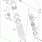 RMX450Z Задние амортизаторы