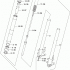 VZR1800,BZ Front fork damper (vzr1800bzl7 e33)