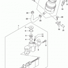 GSX R750 Front master cylinder (gsx-r750l7 e28)