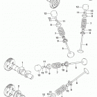 DL1000A,XA Распределительный вал  /  клапана