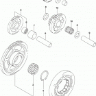 RMX450Z Муфта стартера