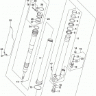 RM,Z450 Rh front fork damper