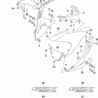 GSX250R Side cowling (gw250rl8 p28) (for yay)