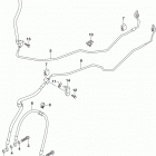 DL1000A,XA Передние тормозные трубки