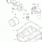 GSX250R Oil pan  /  oil pump