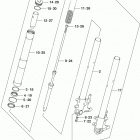 VZR1800,BZ Front fork damper (vzr1800bzl7 e28)