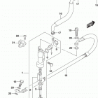 RM85 Rear master cylinder (rm85l7 p28)