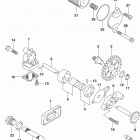 RM,Z250 Масляный насос