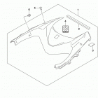 DL650A Fuel tank cover