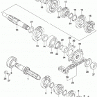 DR,Z400SM Трансмиссия