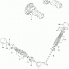 DR,Z400S Распределительный вал  /  клапана