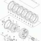 VL800 Сцепление