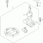 GSX S1000, A Lock set (gsx-s1000al7 e33)