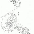 SV650,A Rear wheel (sv650al7 e33)