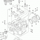 DR,Z400S Головка цилиндров