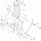 GSX1300R,A Rear cushion lever (gsx1300ral7 e03)