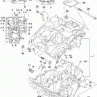 GSX250R Картер двигателя